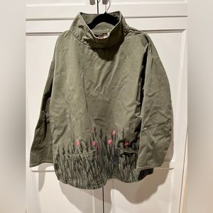 Levi’s Vintage Clothing Project Survival Jacket - Hand-Drawn Flowers - Large